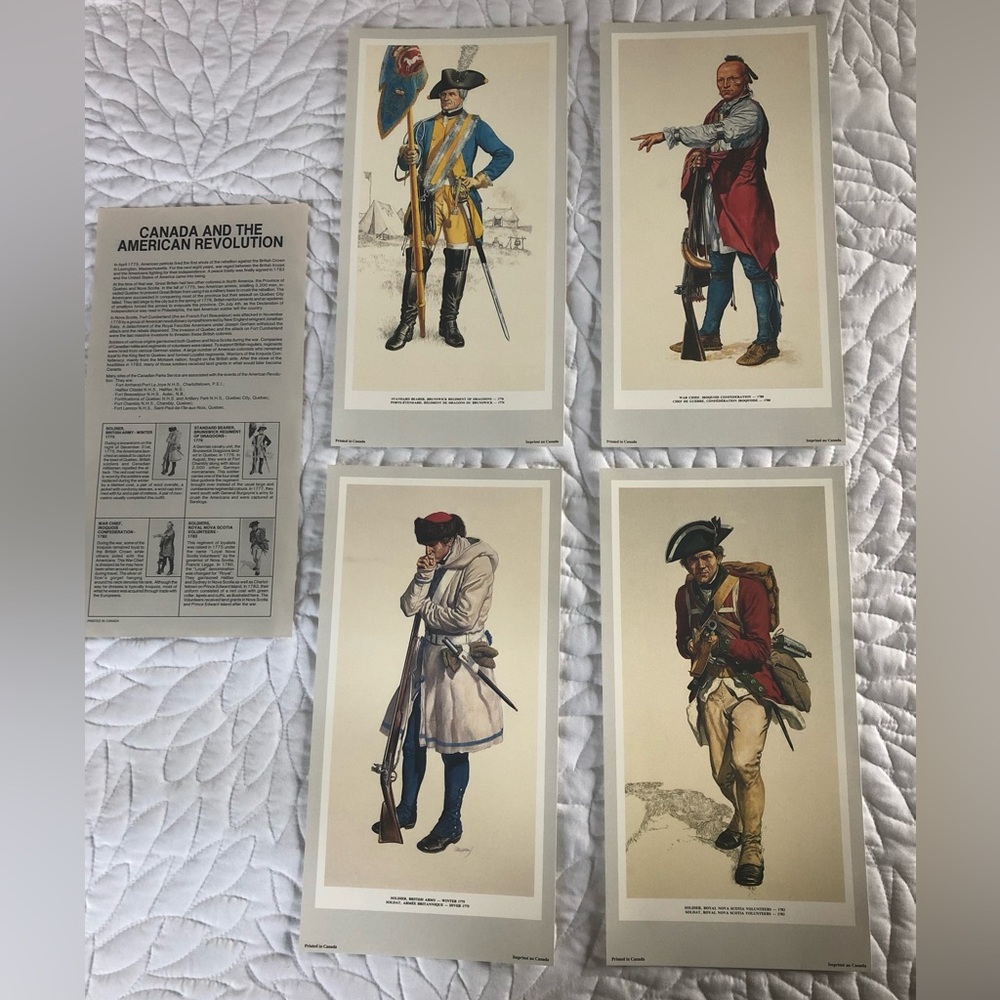 Canadian history prints